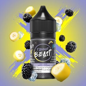 Blazin' Banana Blackberry Iced Flavour Beast Salts